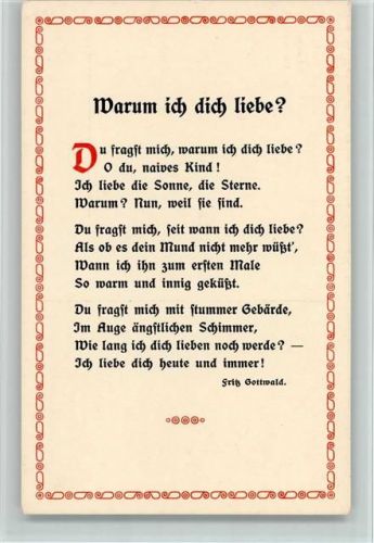 Poesie - von Fritz Gottwald - gute Erhaltung