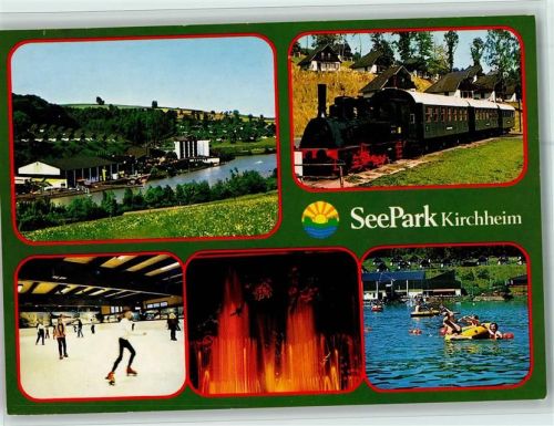 Kirchheim Seepark, Eishalle, Eisenbahn, AK