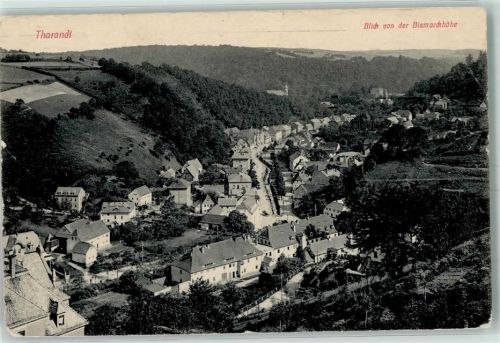 Tharandt 1912 Blick von der Bismarkhöhe