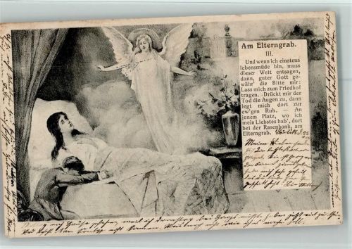 1903 Am Elterngrab III - Schutzengel