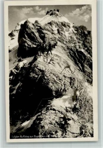 Letzter Aufstieg zur Zugspitze AK