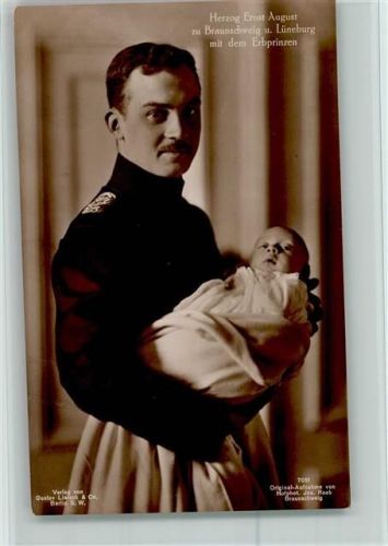 Nr. 7051 Liersch - Herzog Ernst August mit den Erbprinzen AK