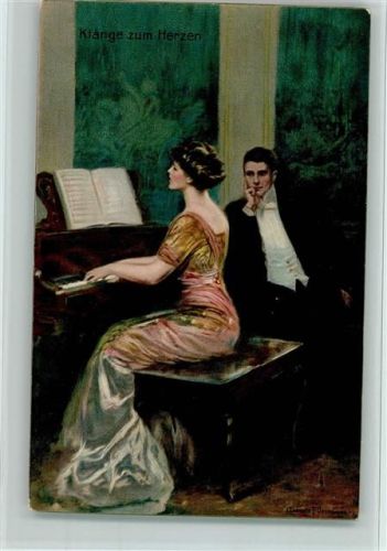1914 Klänge zum Herzen - signiert Underwood