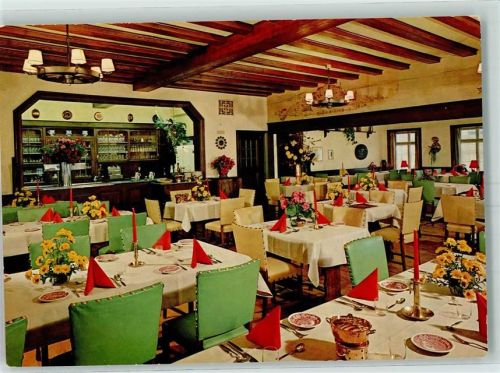 Insel Mainau Gasthaus Schwedenschenke Gastraum Inselstempel