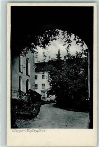 Dietramszell Weg zur Klosterpforte
