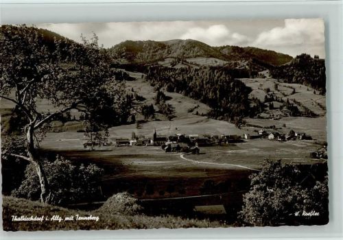 Thalkirchdorf Thalkirchdorf mit Tenneberg Foto W. Roeßler