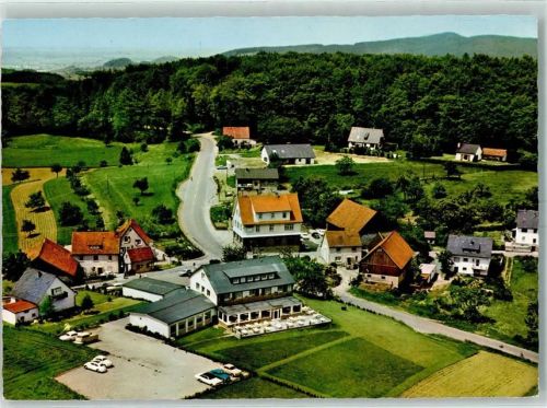 Juhöhe Fliegeraufnahme Pension Cafe Restaurant Haus Höfle Auto