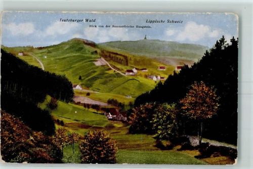 Lemgo Blick vom Hangstein Lippische Schweiz