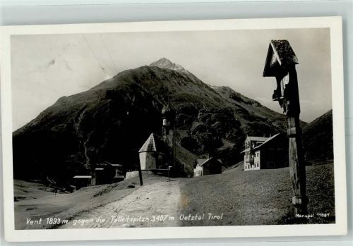 Vent gegen TAlleitspitze Wegkreuz