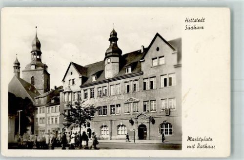 Hettstedt Marktplatz Rathaus