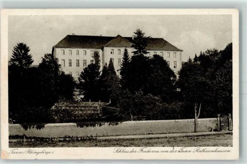 Tann 1926 Schloss der Freiherrn von der Tann Rathsamhausen