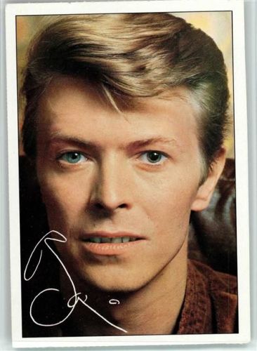 Bravo Autogrammkarte - David Bowie
