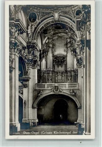 Passau Dom Orgel , sehr gute Erhaltung AK