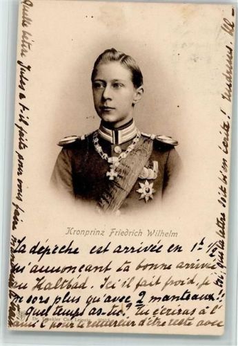 1900 in Uniform mit Orden geschmückt AK