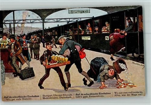 Schwerdtfeger Serie 201 AK Gute Erhaltung - Bauchladen