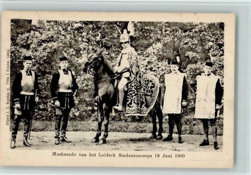 Leiden Maskerade 1900 - Leidsch Studentencorps
