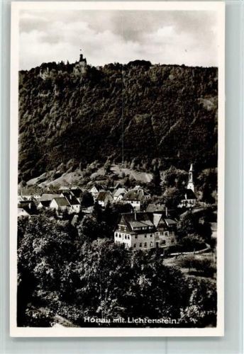 Honau Ortsansicht mit Lichtenstein