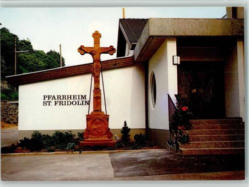 Zell Pfarrheim St. Fridolin Kreuz am Pfarrhof