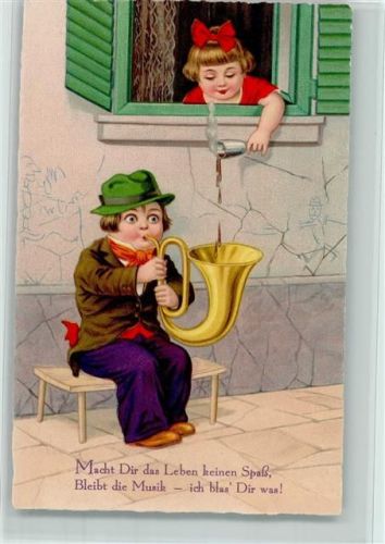 Humor, Kinder - Es kommt was rein , gute Erhaltung