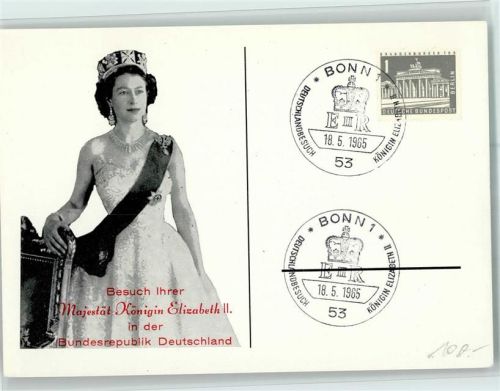 Besuch Königin Elizabeth in Deutschland 1965 Bonn