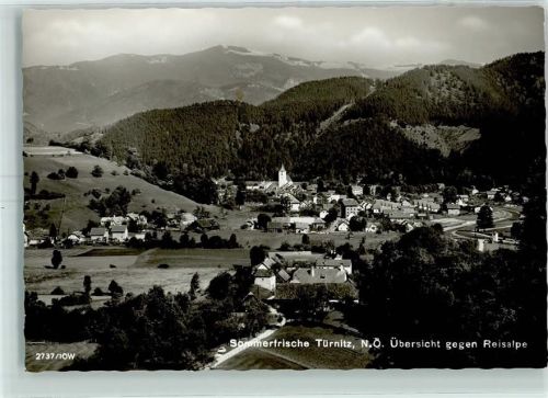 Türnitz Übersicht gegen Reisalpe