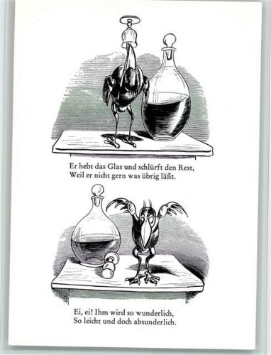 Hans Huckebein , gute Erhaltung AK