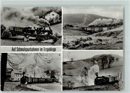 Cranzahl Schmalspurbahn Erzgebirge Dampflok Brücke