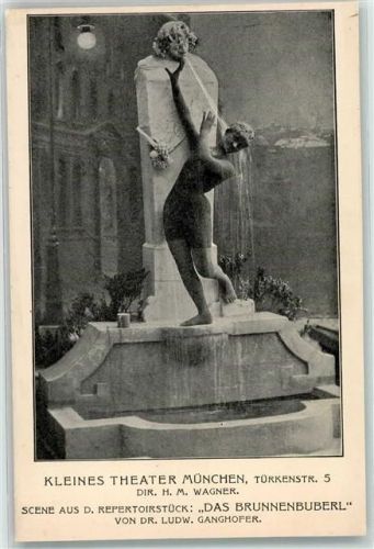 München Kleines Theater Türkenstraße 5 Serie aus Das Brunnenbuberl