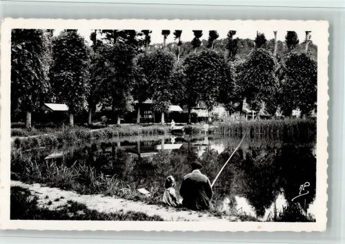 Orsay 1956 Vallee de Chevreuse AK
