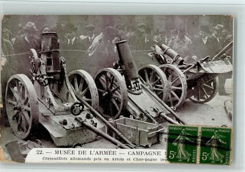 1917 Nr. 22 WK I Musee de Armee - Frankreich AK
