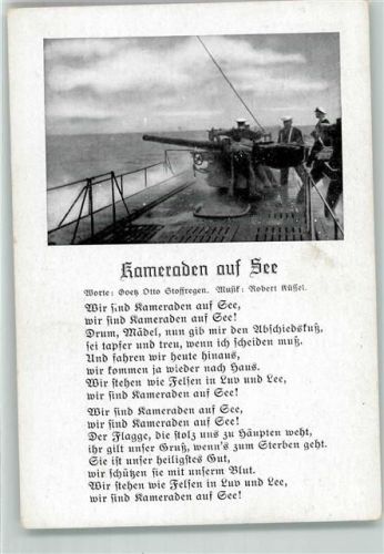 Kameraden auf See Goetz Otto Stoffregen Musik Robert Küssel Nr 35