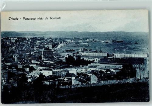 Trieste / Triest / Trst visto da Seoreola Schiffe