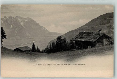 La Vallee la Vallee du Rhone vue prise des Ecovets