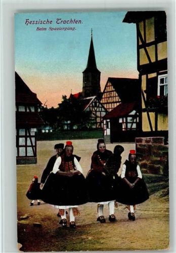 Nr. 5209 Verlag Bäcker - Beim Spaziergang AK