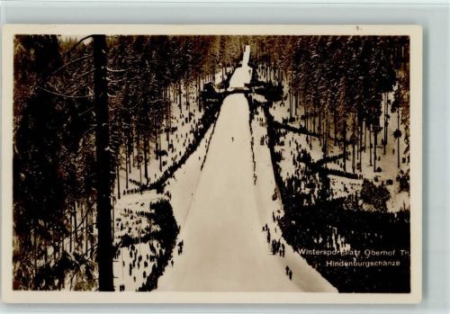 Oberhof Hindenburgschanze 1933 AK