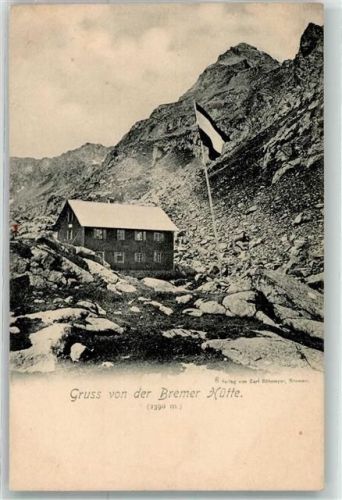Gschnitz Bremer Hütte Hüttenstempel
