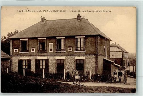 Merville-Franceville-Plage Pavillon des Aveugles de Guerre