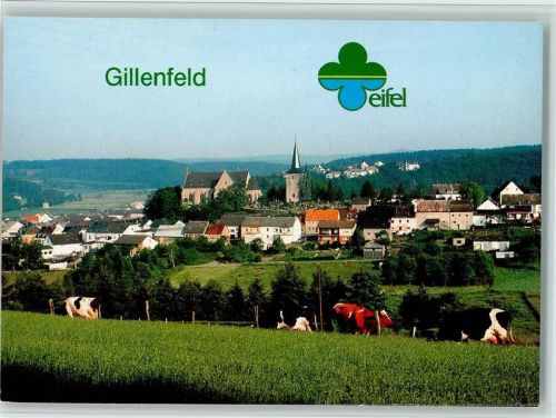 Gillenfeld Panoramaansicht Kuhweide