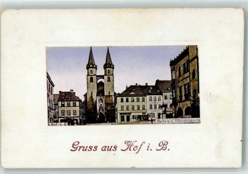 Hof 1918 Michaeliskirche