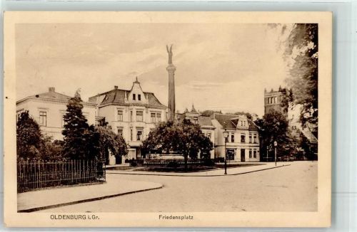 Oldenburg 1917 Friedensplatz Feldpost Inf.Reg.91