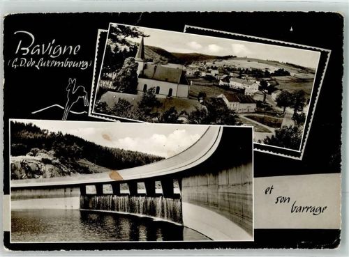 Esch sur Sure Stausee Obersauer Bavigne