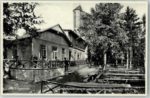 Ziegenhals Hohenzollernwarte und Holzgasthaus