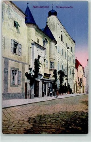 Mauthausen 1918 Häuserzeile