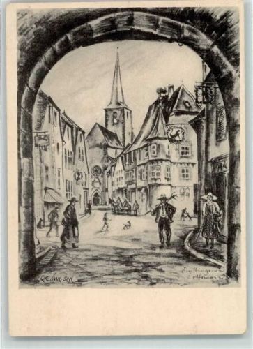 Fenetrange Das größere Reich Unter dem Stadttor sign Reimesch P 1 R 20 Nr 15