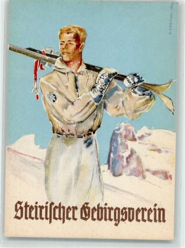 1946 Steirischer Gebirgsverein sign. F. Trenk