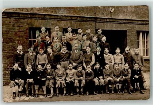 Lichtenberg 1907 Jungenschülergruppe undatiert Ort lt. Fotograf