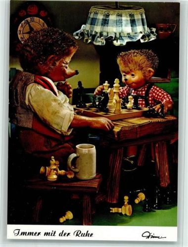 Mecki spielt Schach Nr. 469 , sehr gute Erhaltung