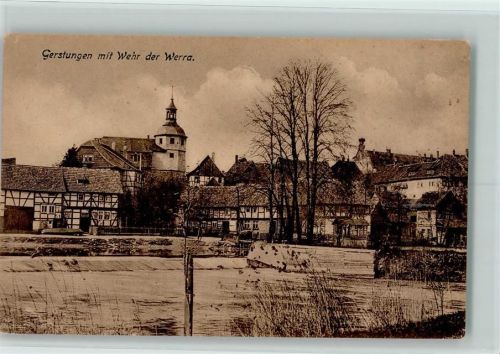 Gerstungen Wehr der Werra