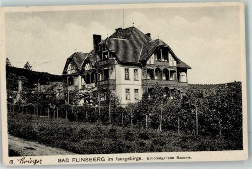 Bad Flinsberg Erholungsheim Saxonia im Isergebirge