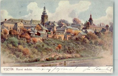 Vsetin Oberstadt sign. K. Liebscher